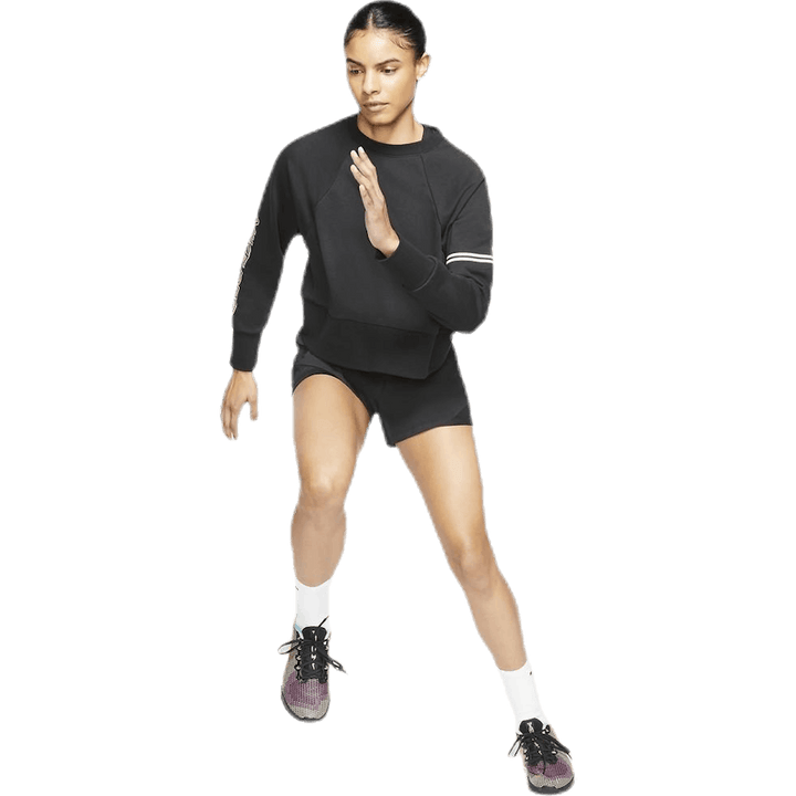 Dry Get Fit Fleece Crew White/Black