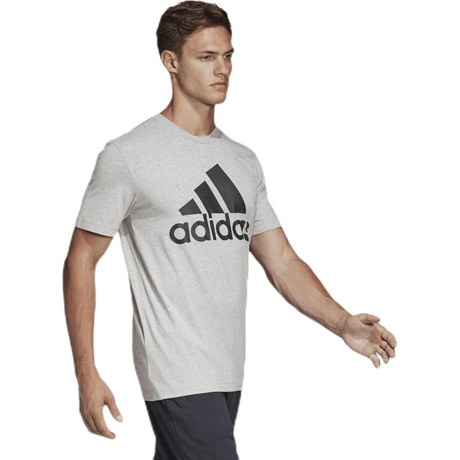 Mh Bos Tee Medium Grey Heather / Black