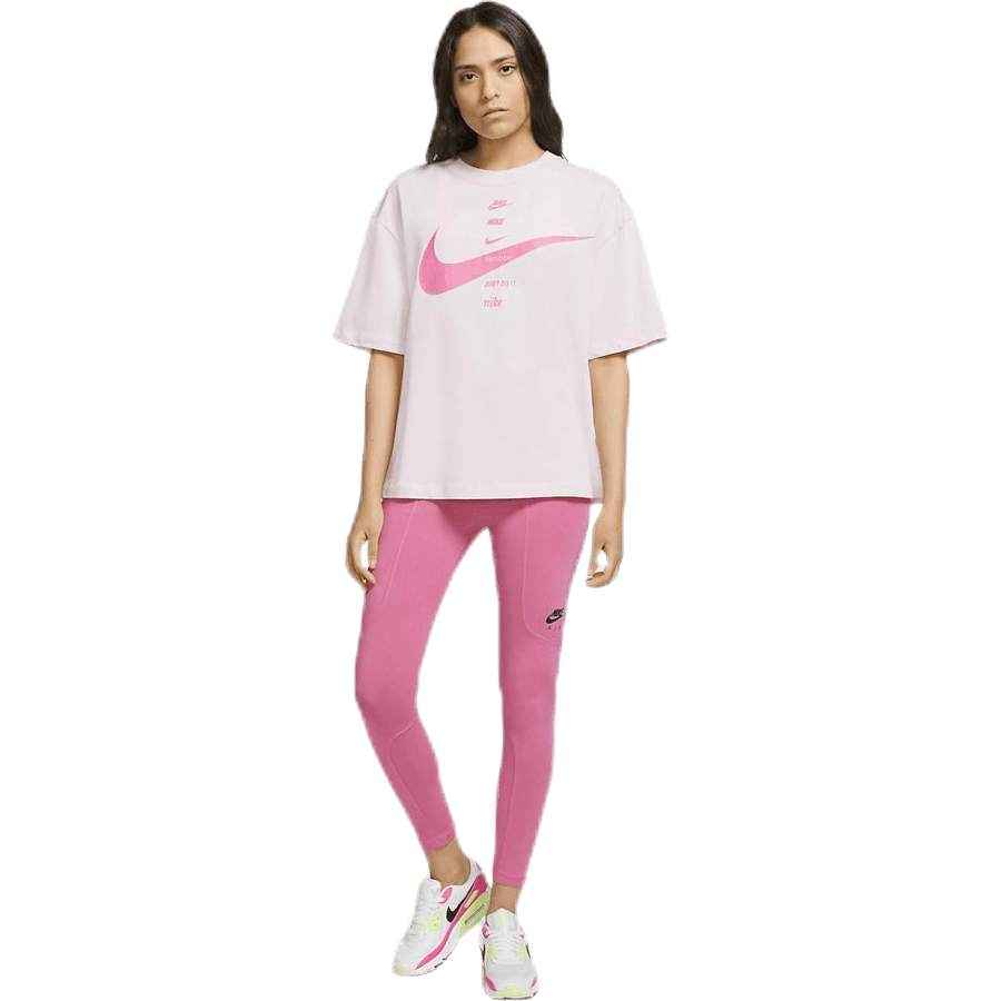 Nsw Air Lggng 7/8 Pink/Black