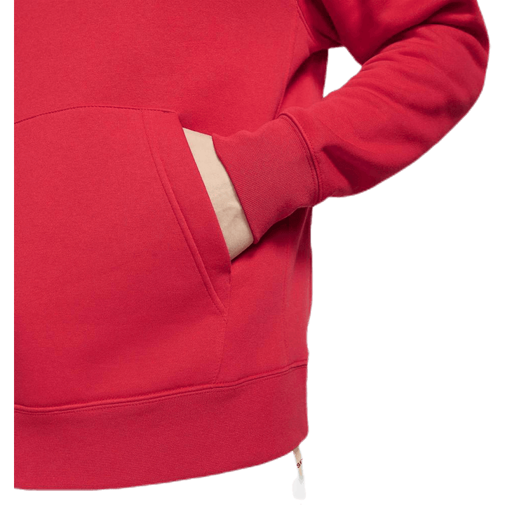 Sportswear Club Fleece Pullover Hoodie UNIVERSITY RED/UNIVERSITY RED/WHITE