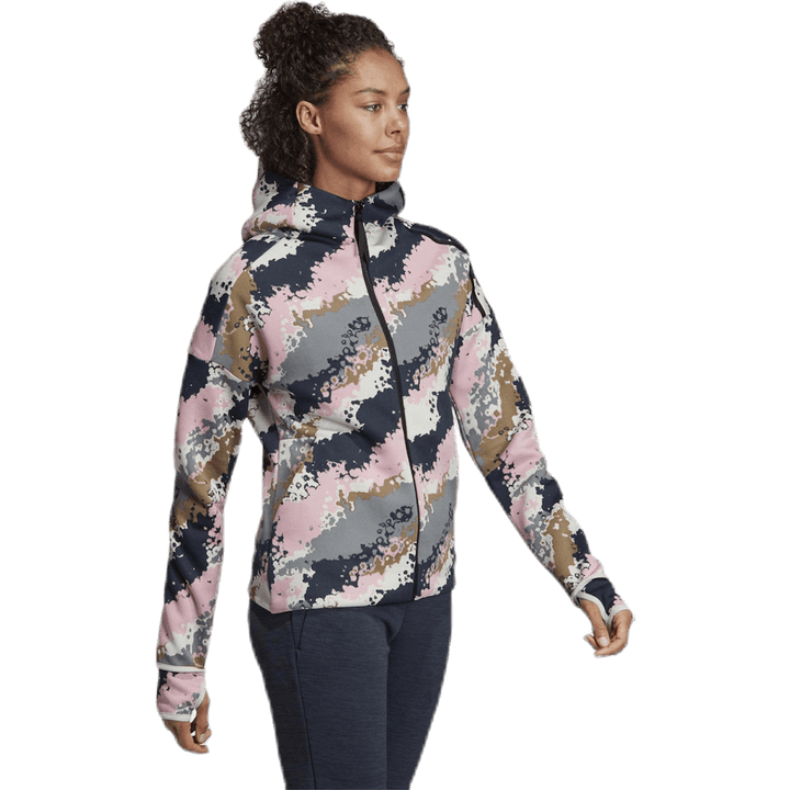 ZNE All Over Print Hood Patterned