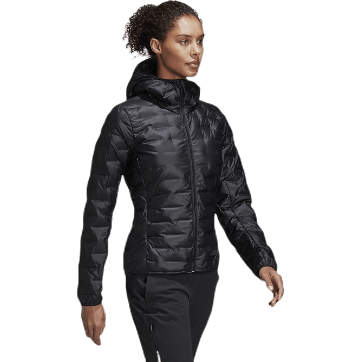Terrex Lite Down Hooded Jacket Black