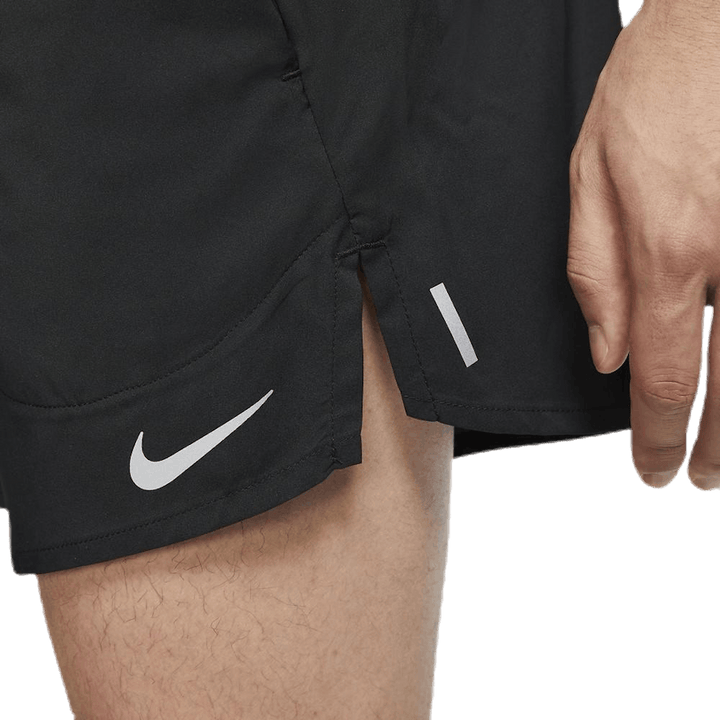 Flex Stride 5" Brief Short Black/Silver
