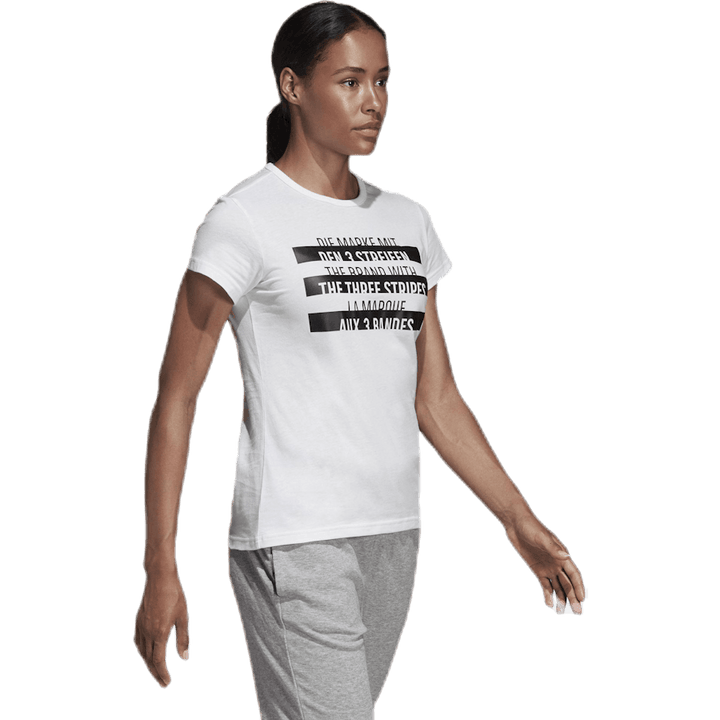 Sid T-shirt White/Black