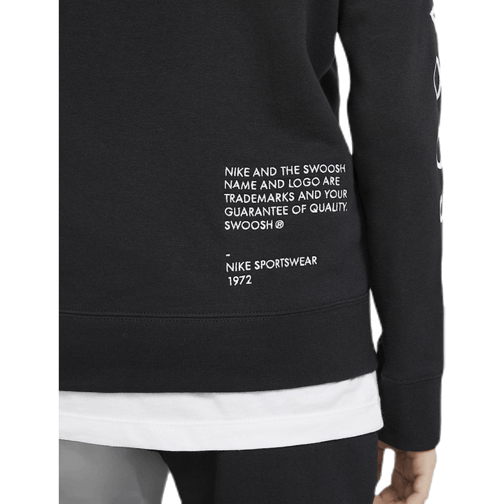 NSW Swoosh Zip Hoodie Junior Black/Grey