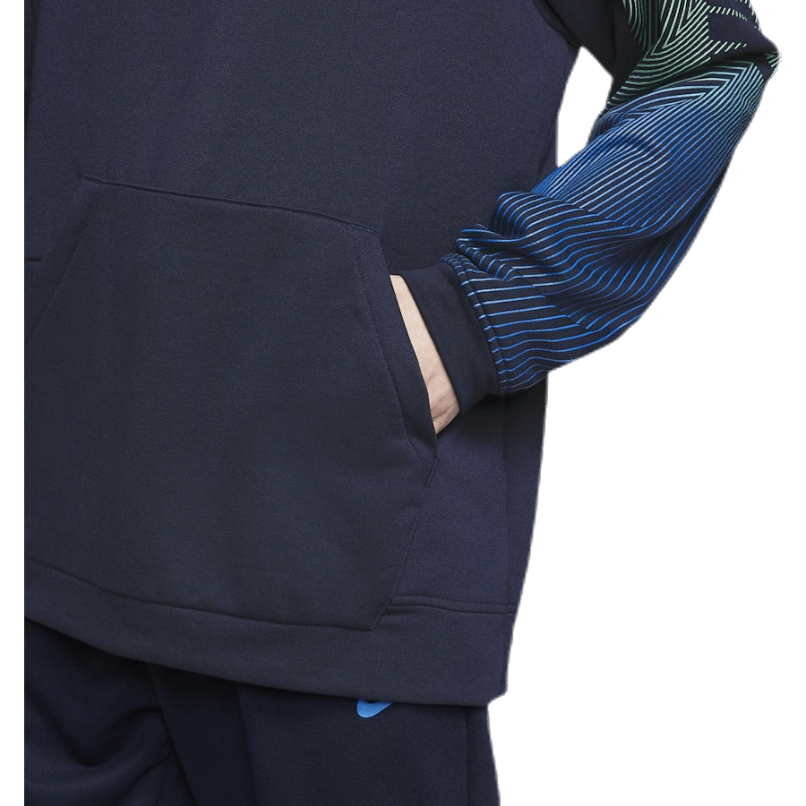 Dry Hoodie Linear Vision Po Blue