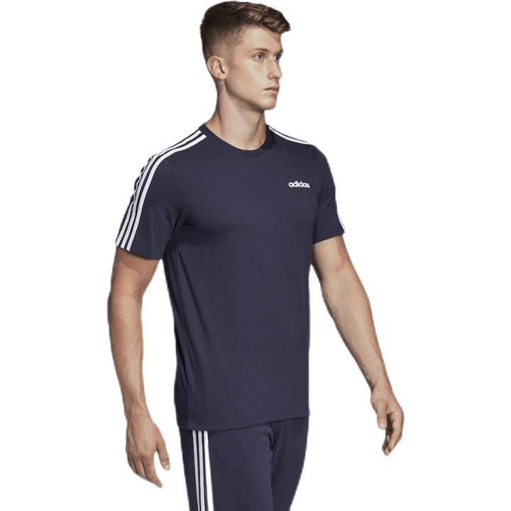 Essentials 3 Stripes T-Shirt Legend Ink / White