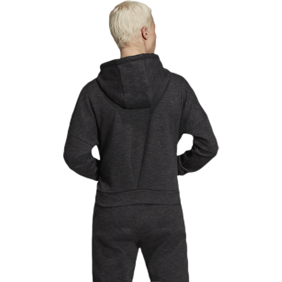 ID Melang Hood Svart