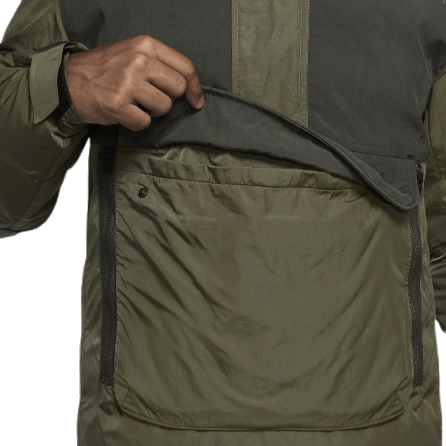 Nsw Synfill Mrbl Anorak Rpl Green