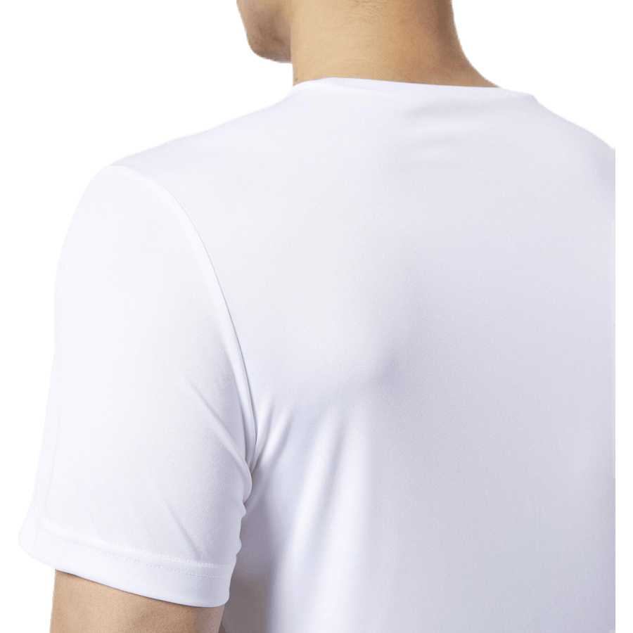 Les Mills Poly Graphic SS Tee White