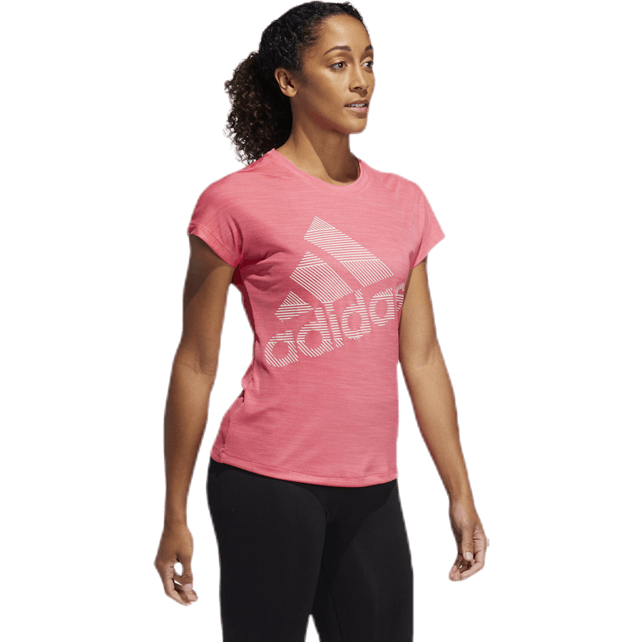 T-shirt à manches courtes avec logo Bos Rose