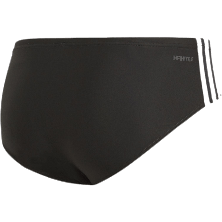 Fitness 3-Stripes Swim Trunks Black