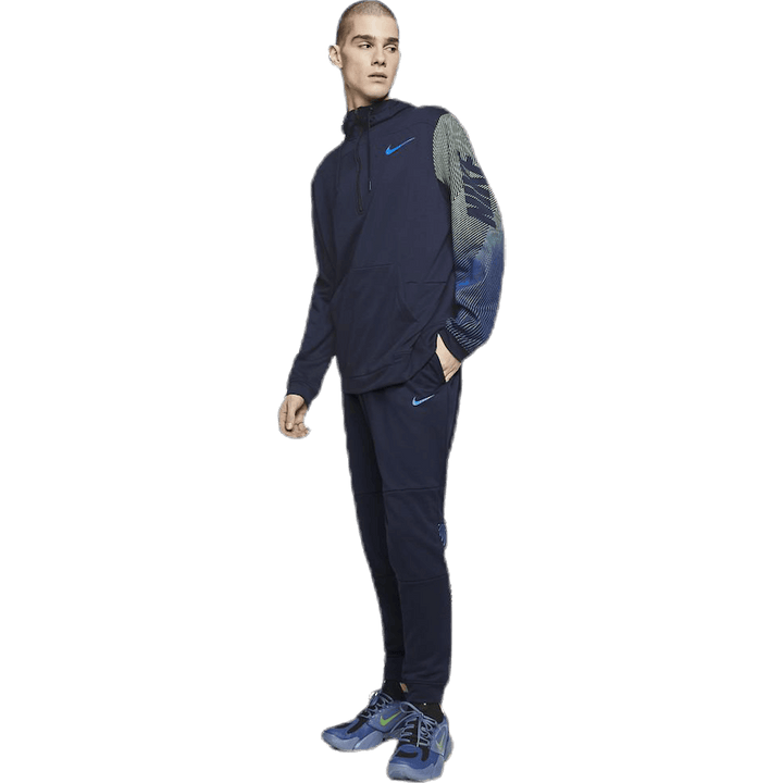 Dry Hoodie Linear Vision Po Blue