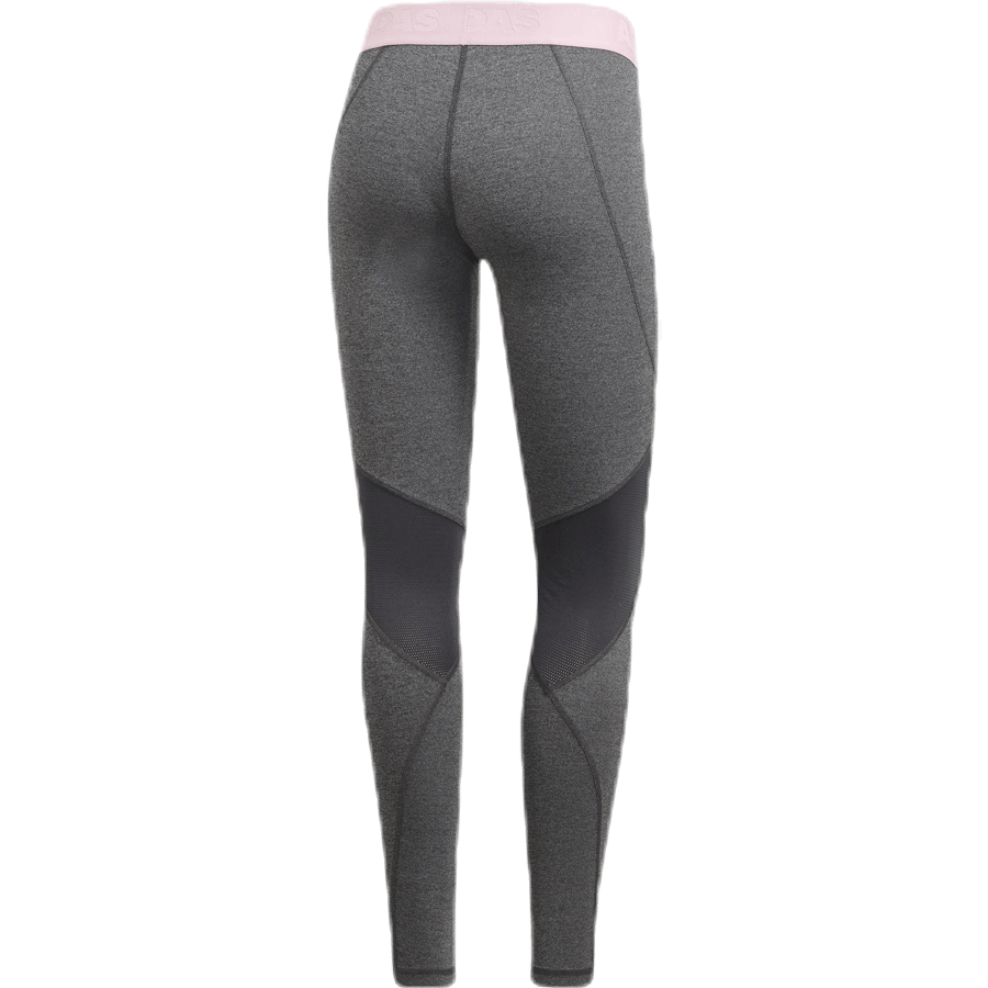 Alphaskin Športové dlhé pančuchové nohavice Graphic Pink/Grey