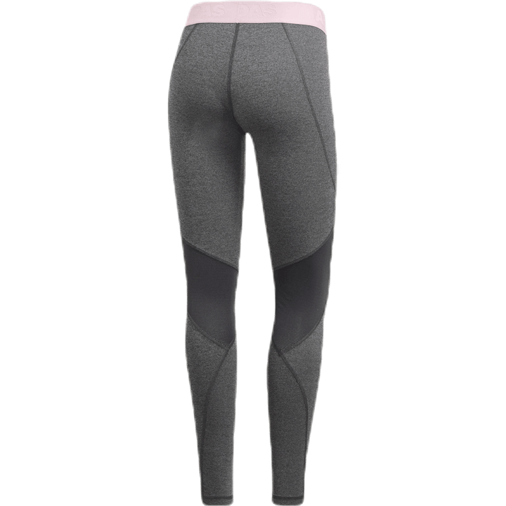 Alphaskin Športové dlhé pančuchové nohavice Graphic Pink/Grey