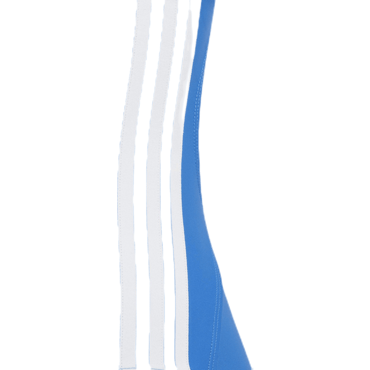 Fato de treino 3 riscas azul jovem