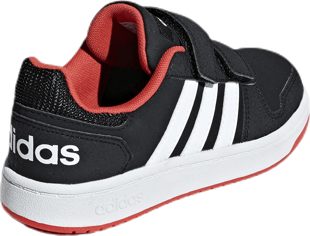 Hoops 2.0 Shoes Core Black / Cloud White / Hi-Res Red