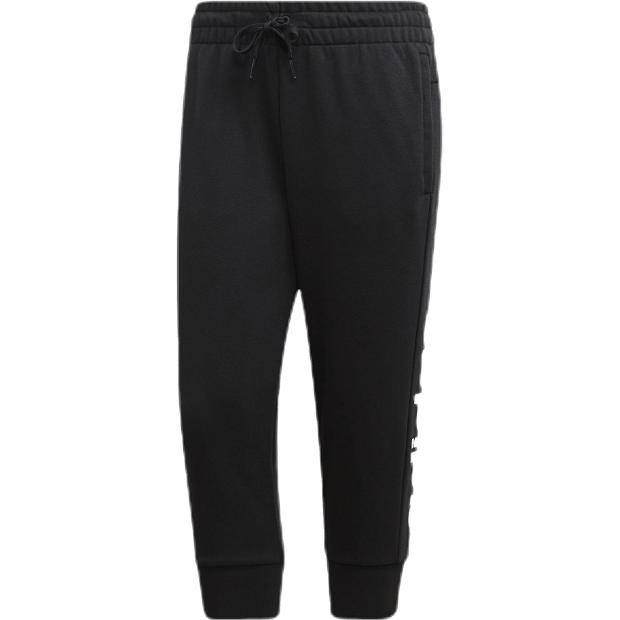 Pantalone Essentials Linear 3/4 Nero / Bianco