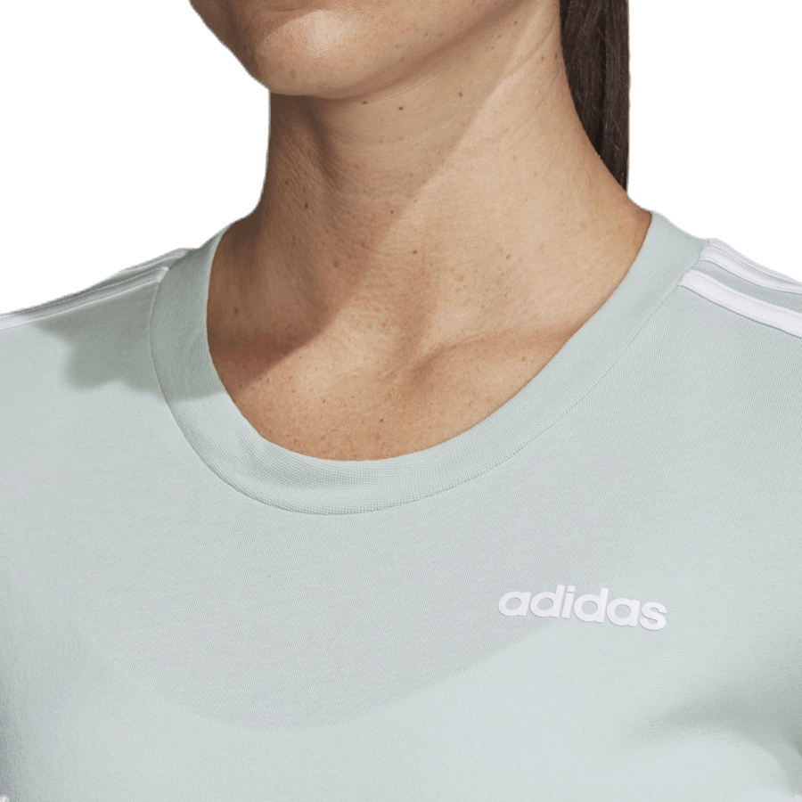 Essentials 3S Slim Tee Tinta verde / Bianco