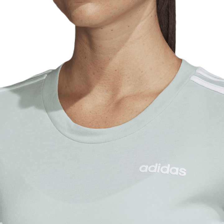 Essentials 3S Slim Tee Tinta verde / Bianco