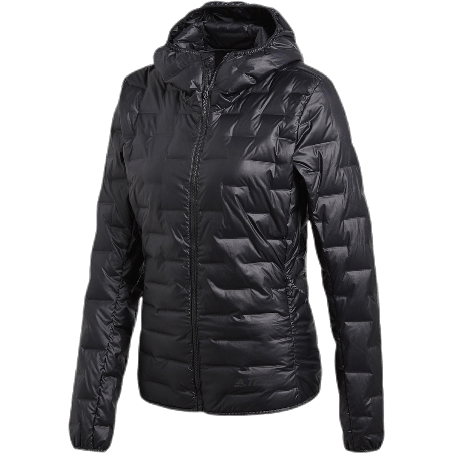 Terrex Lite Down Hooded Jacket Black