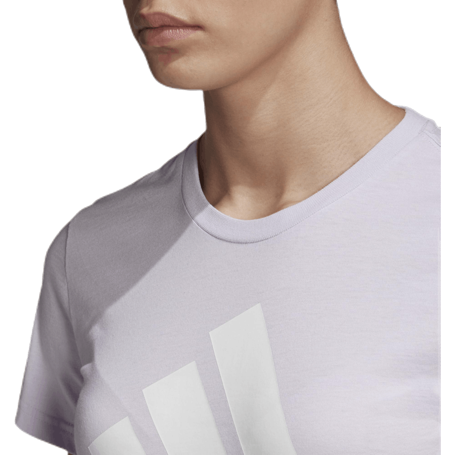 W Badge Of Sport Cotton Tee - Regular Fit Purple Tint
