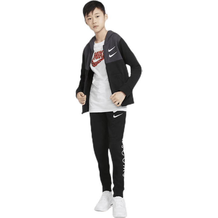 NSW Swoosh Zip Hoodie Junior Black/Grey