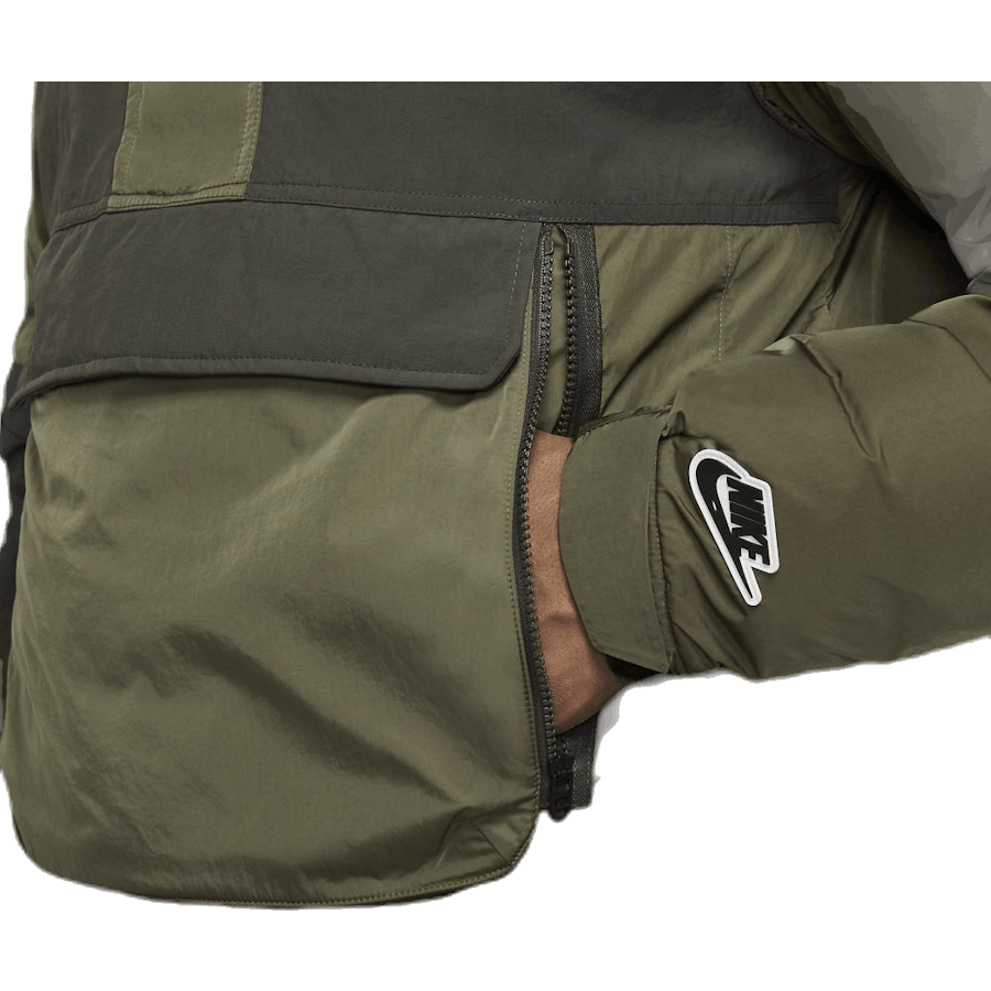 Nsw Synfill Mrbl Anorak Rpl Green