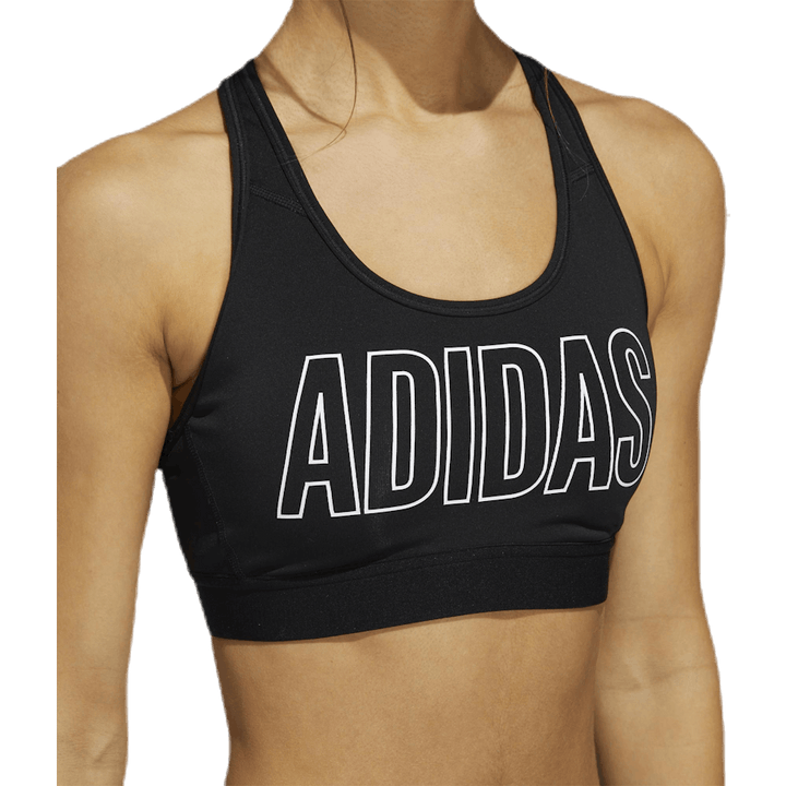 Dont Rest Alphaskin Sport Branded Bra Black / White