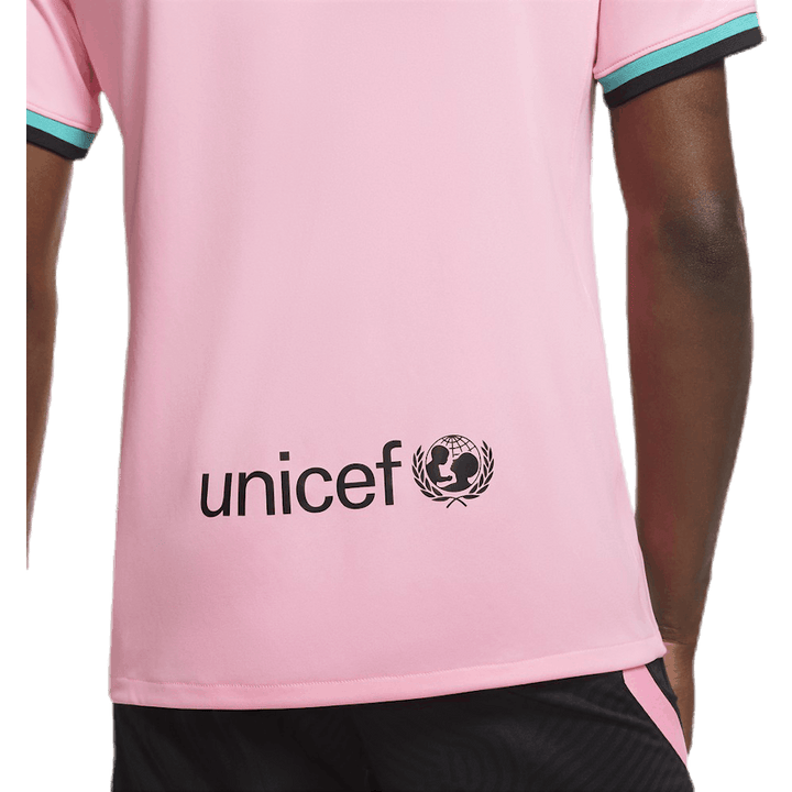 Fcb Brt Stad Jsy SS Pink/Black