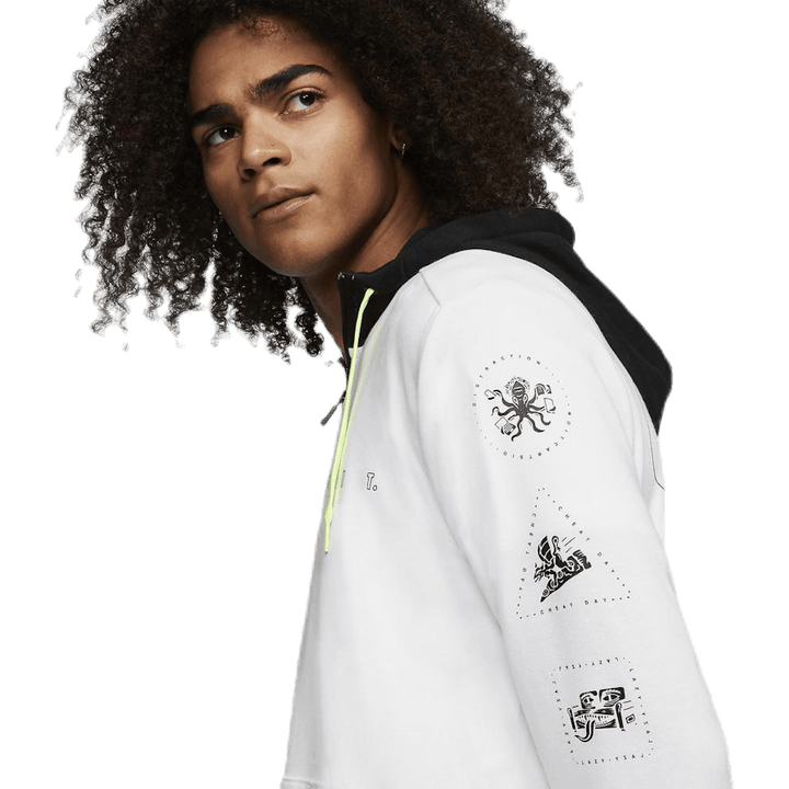 Dry Fleece celofan Villians White/Black