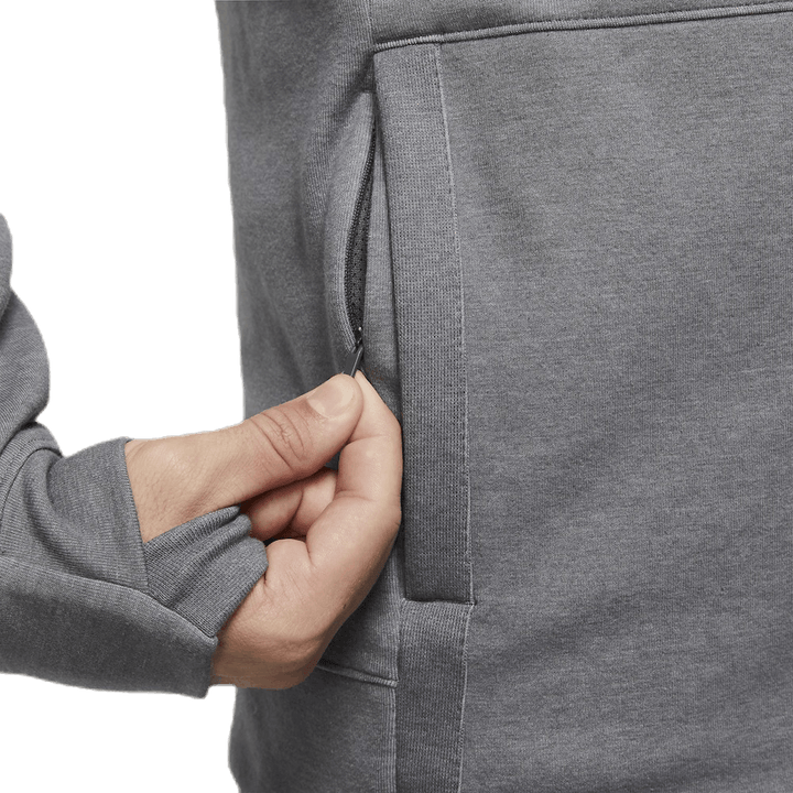 Yoga Full-Zip Hoodie Schwarz/Grau