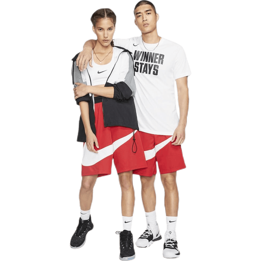Dri-FIT HBR Košarkarske hlače White/Red