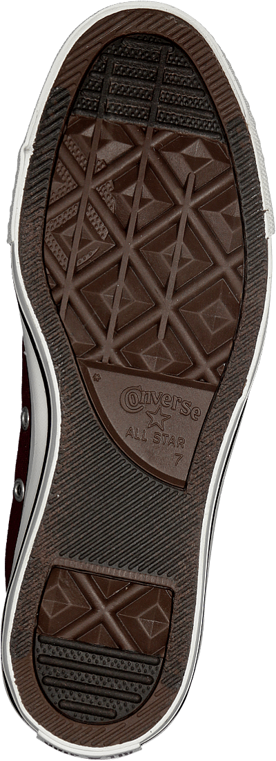 All Star Canvas Hi Maroon