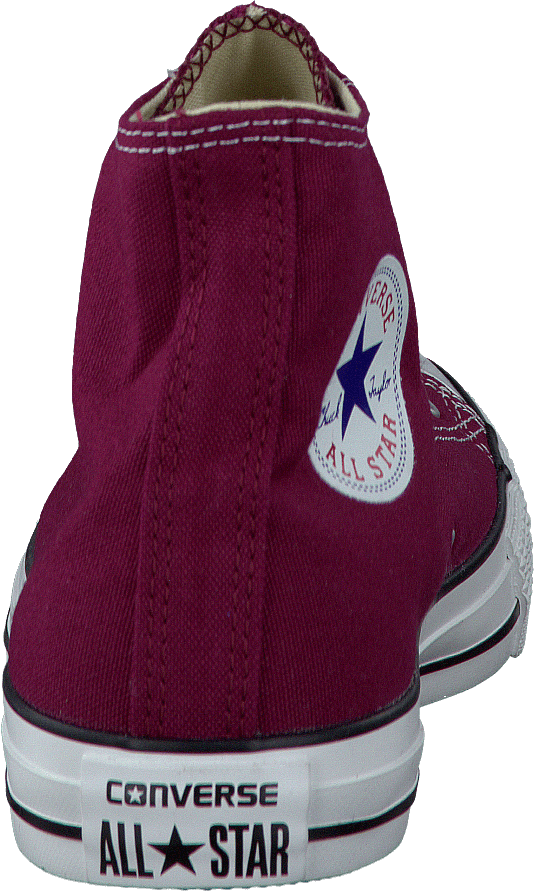 All Star Canvas Hi Maroon