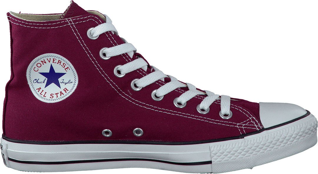 All Star Canvas Hi Maroon