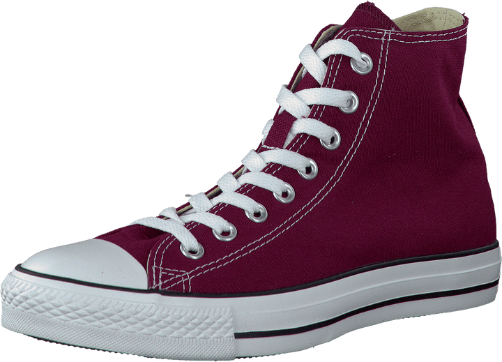 All Star Canvas Hi Maroon