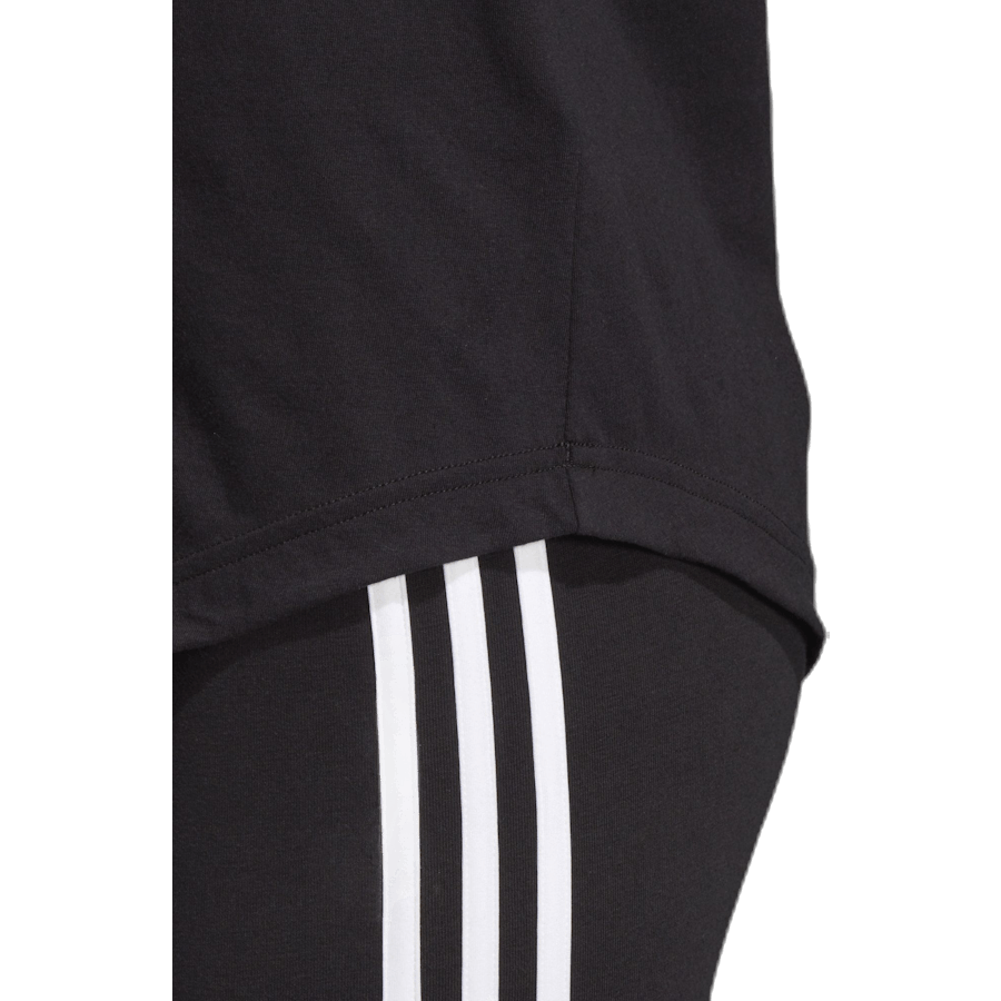 Linear Loose Tank Weiß/Schwarz