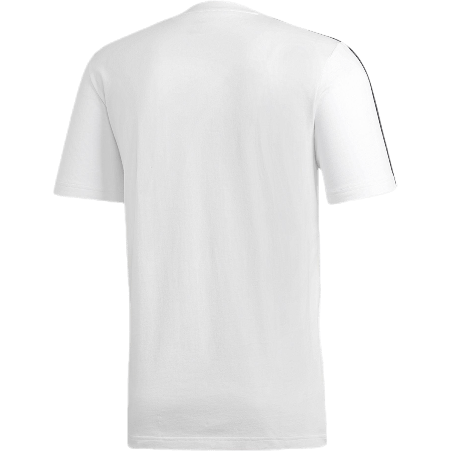 Maglietta Essentials 3 Stripes Bianco / Nero