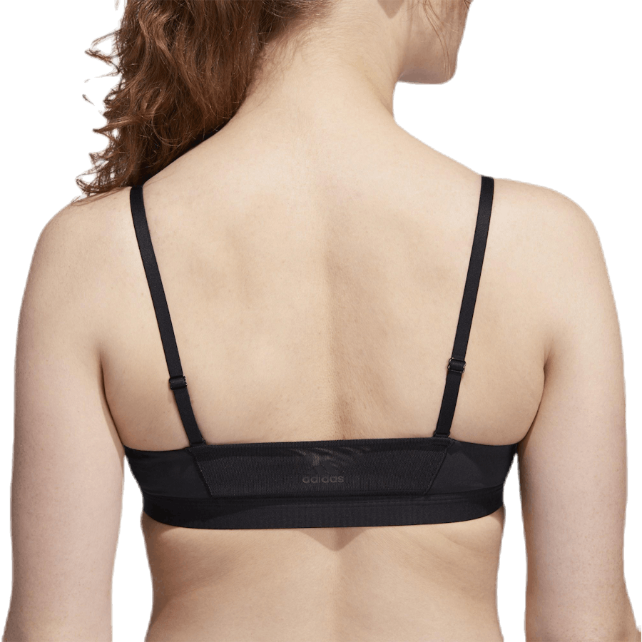All Me 3 Stripe Bra Black / White