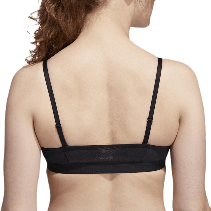 All Me 3 Stripe Bra Black / White