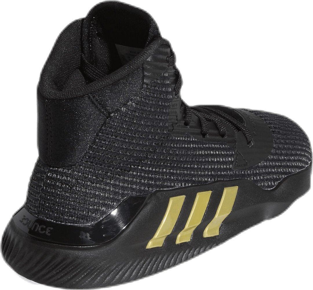 Chaussures Pro Bounce 2019 Core Black / Gold Met. / Nuage Blanc