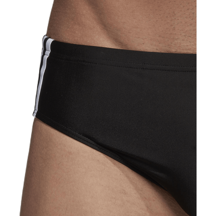 Fitness 3-Stripes Swim Trunks Black