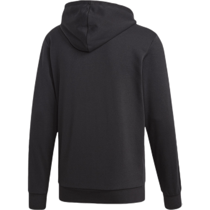 Essentials 3 Stripes Fullzip French Terry Black / White