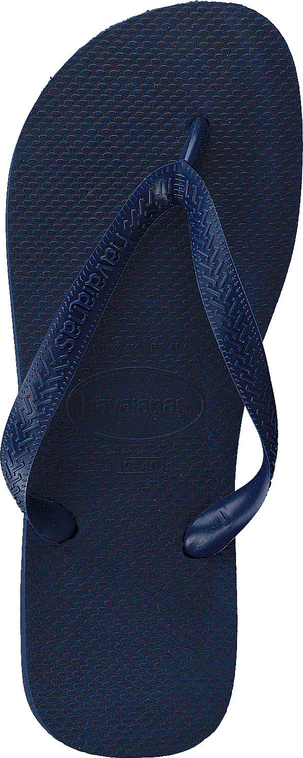 Top blu navy