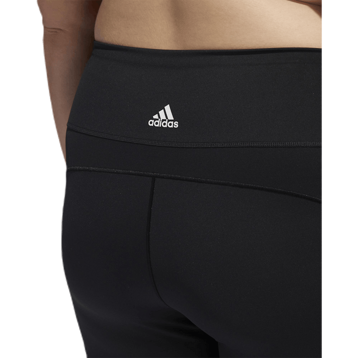 Believe This 2.0 3 Stripe 7/8 Tight Plus Size Black / White