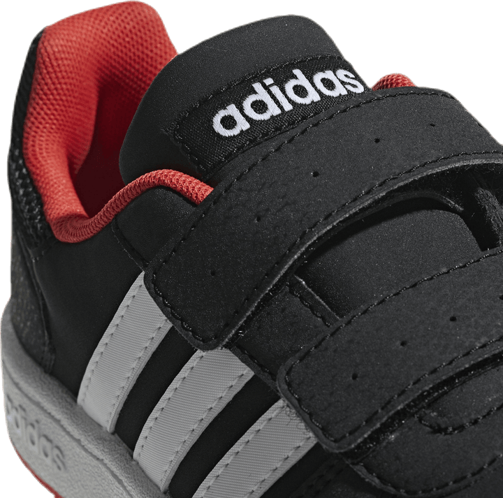 Hoops 2.0 Shoes Core Black / Cloud White / Hi-Res Red