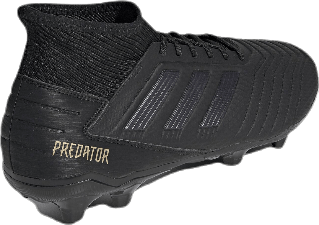 Predator 19.3 Firm Ground Boots Core Black / Core Black / Gold Met.