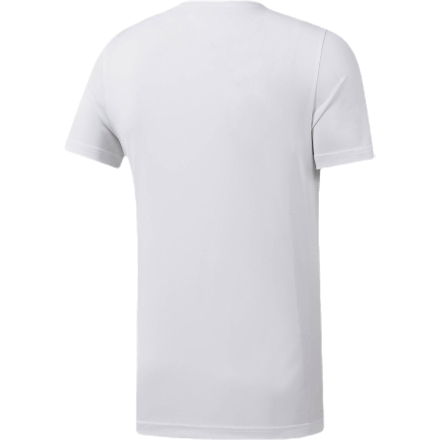 Les Mills Poly Graphic SS Tee White