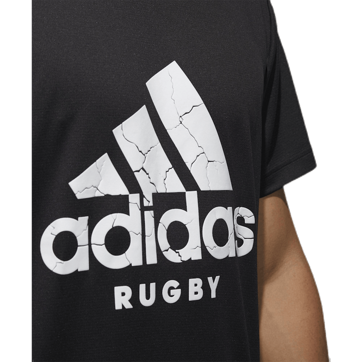 Rugby Logo Tee Black